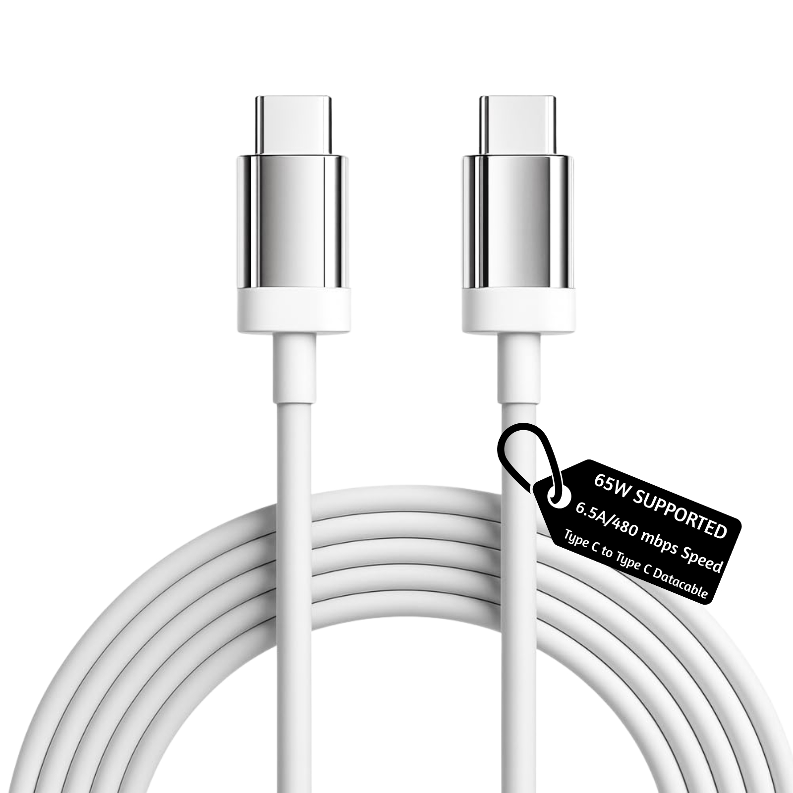 Sulania Orignal 65W 1 Meter USB Type C To Type C SuperVooc Datacable